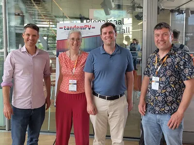 Dr. David Hinken, Verena Steckenreiter, Dr. Joachim Vollbrecht, Prof. Dr. Robby Peibst.